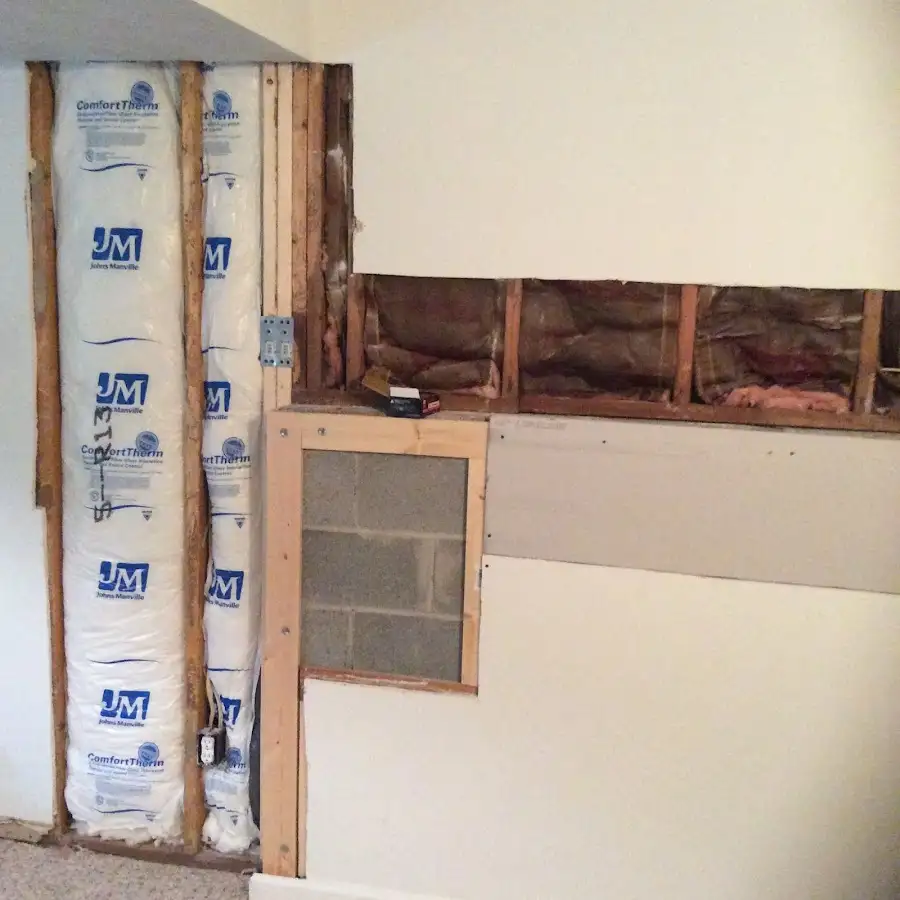 Wall insulation replacement during Odor Removal & Deodorization in Perkiomen
